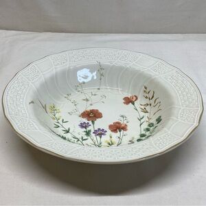 Mikasa Fine Ivory MARGAUX D1006 Round Serving Vegetable Bowl 10 1/2”